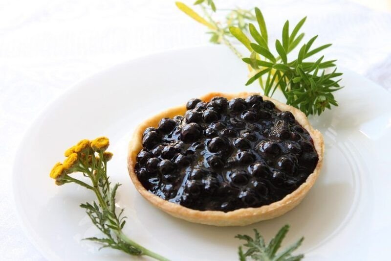 Atviras mėlynių pyragas Atviras mėlynių pyragas