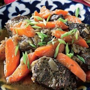 Troškintos avienos su morkomis receptas