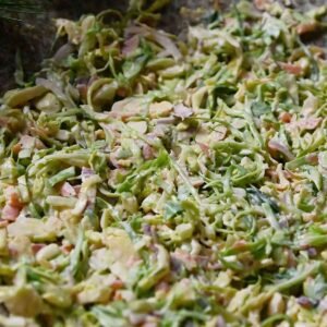 Briuselio kopūstų salotų receptas