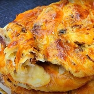 Mėsos pyragas sraigė