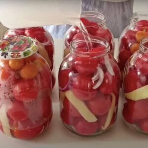 Paprastas marinuotų pomidorų receptas