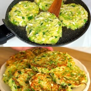 Sveiki cukinijų ir kiaušinių blynai