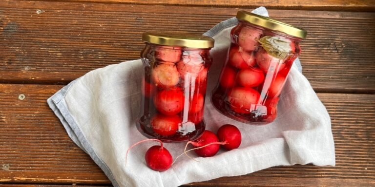 Paruošti marinuoti ridikėliai