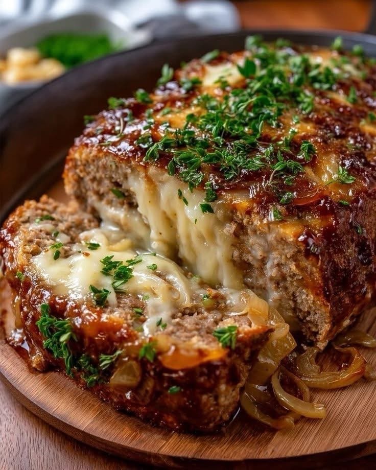 Maltos mėsos kepinys įdarytas sūriu